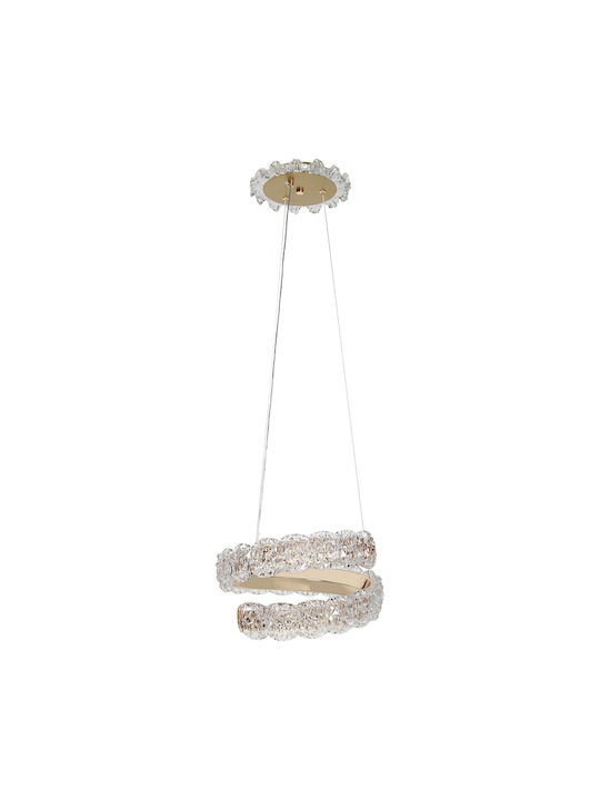 Keskor Pendant Light Gold 30x30x15cm