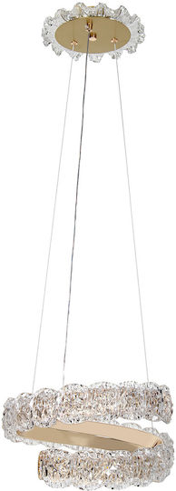 Keskor Hängelampe Gold 30x30x15cm.
