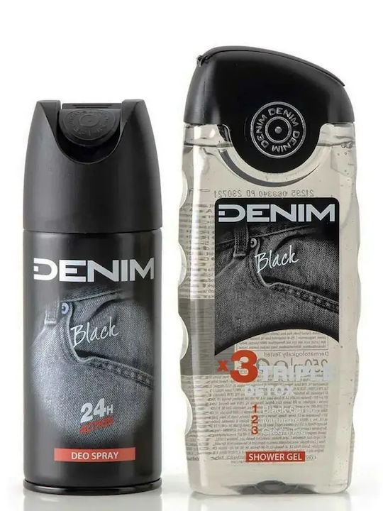Denim Original After Shave 100ml & Deodorant Spray 150ml Skin Care Set for Body Cleaning