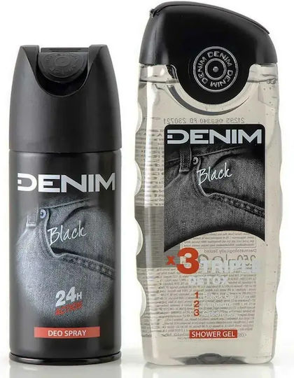 Denim Original After Shave 100ml & Deodorant Spray 150ml Σετ Περιποίησης για Καθαρισμό Σώματος