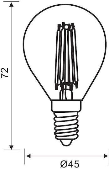 Vivalux Λάμπα LED 7W Θερμό Λευκό 960lm