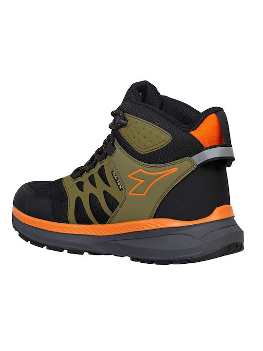 Utility Diadora Μποτάκι Εργασίας Μαύρο με Πιστοποίηση SR