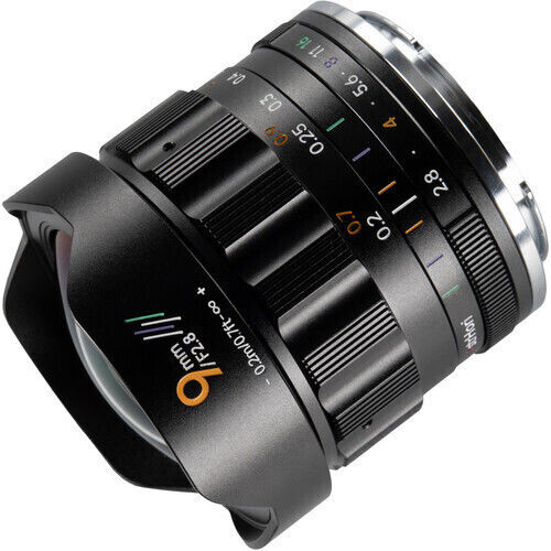 AstrHori Voller Rahmen Kameraobjektiv MF 9mm f2.8 Festbrennweite für Canon RF Mount Black