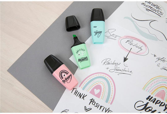 Stabilo 88 Мини Маркери Pastel 1mm Комплект 18 Цветни