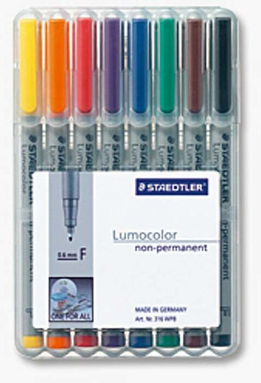 Staedtler Lumocolor F Marker Permanent F Lumocolor