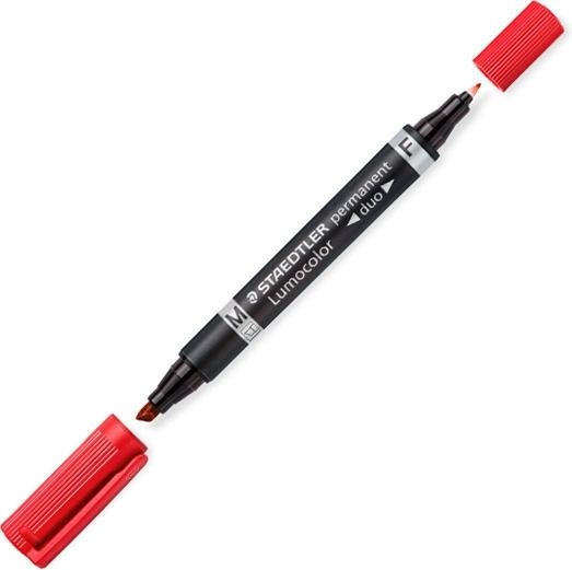 Staedtler Markers 0.6mm Red 10pcs