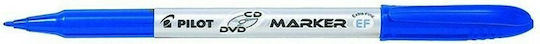 Pilot Marker Pen Markere pentru CD/DVD 2mm Albastri 10buc