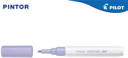 Pilot Pintor F Перманентни Маркери 2.8мм Purple Pastel 6бр