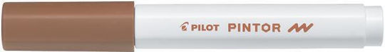 Pilot Pintor F Перманентни Маркери 2.8мм Brown 6бр