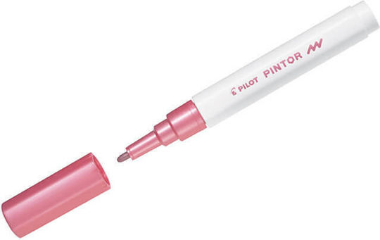 Pilot Pintor F Перманентни Маркери 2.8мм Pink Metallic 6бр