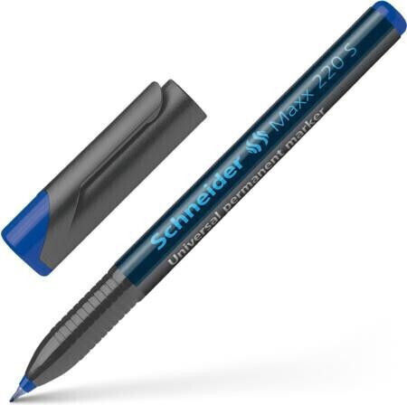 Schneider Maxx 220 S Transparency Markers 0.4mm Blue 220pcs
