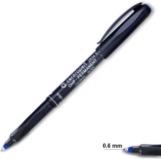 Centropen ΔΝ-2 Marker Permanent 0.6mm Albastru