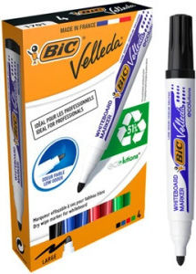 BIC Whiteboard-Marker Mix 4col