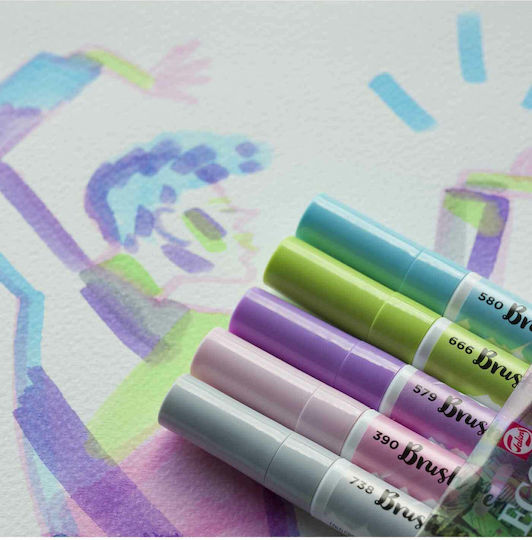 Royal Talens Ecoline Permanent Marker Pastel