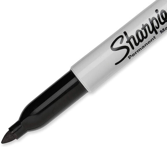 Sharpie Ανεξίτηλοι Μαρκαδόροι Black Σετ 12τμχ