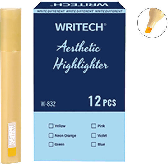Writech Маркер за Подчертаване 0.5мм Sun Yellow