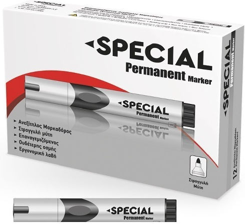 Typotrust Special Permanentmarker Blau 12Stück