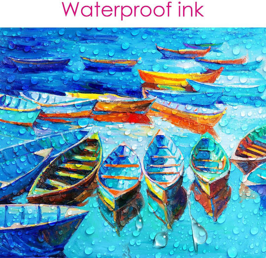 Marker pentru CD/DVD 2mm Glitter Color