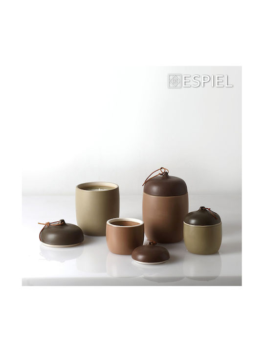 Espiel Aromatic Candle in Jar with Spa Scent 10.2x12cm 2 Pieces