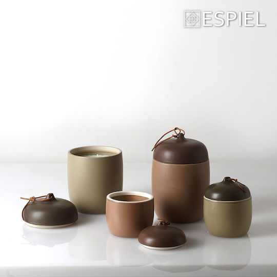 Espiel Aromatic Candle in Jar with Spa Scent 10.2x12cm 2 Pieces