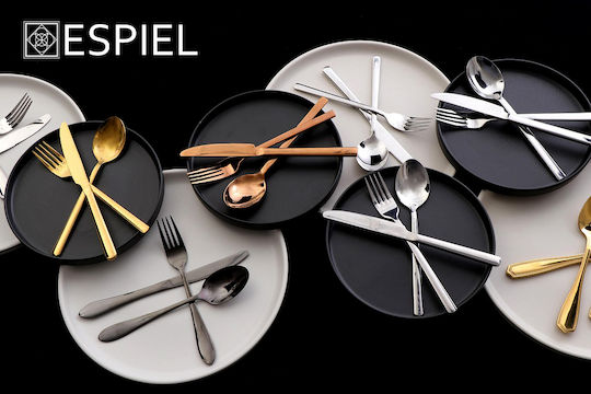 Espiel Divine Gabel-Set Tabelle Edelstahl Rose Gold 21.2cm 6Stück