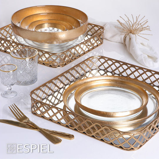 Espiel Empire Set of Forks Fruit/Dessert Gold 15.6cm 6pcs