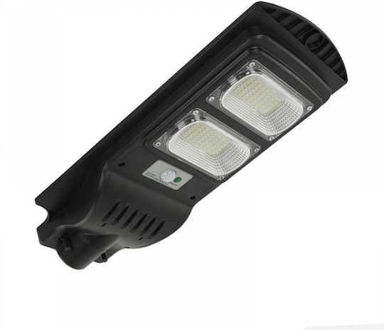 Lampa Lampă Solară Stradală 60W Alb Rece 6500K cu Senzor de Mișcare, Fotocelulă și Telecomandă IP67