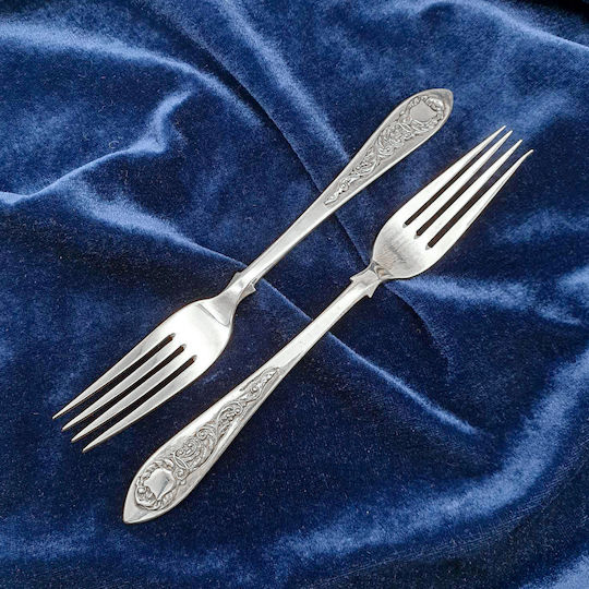 Savvas Design Silver Forks 6 Pieces 16cm Pir00012