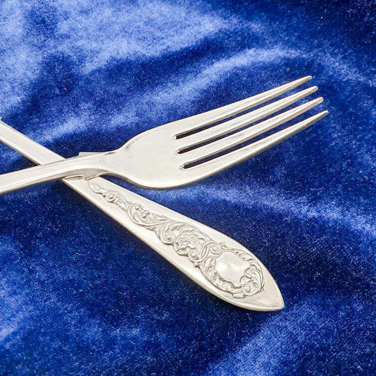 Savvas Design Silver Forks 6 Pieces 16cm Pir00012