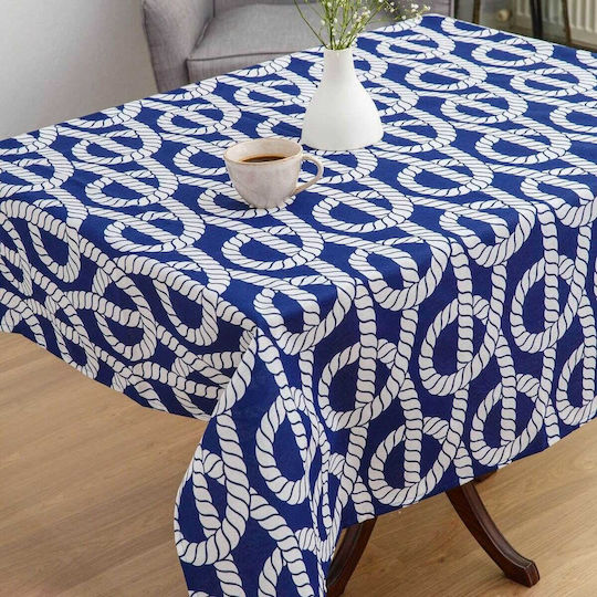 Borea Blue Tablecloth 140x220cm