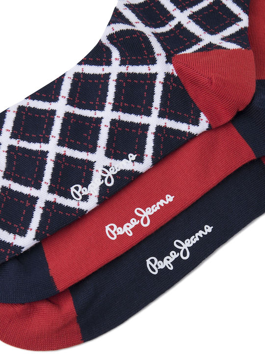 Pepe Jeans Чорапи с Дизайн Multi 3Пакет Pepe Jeans Чорапи с Дизайн Multi 3Пакет