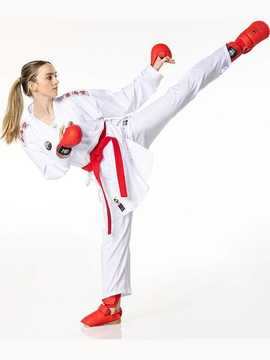Tokaido Master Femei Uniforme Karate Alb