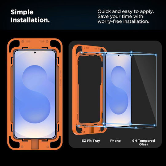 Tech-Protect Закалено стъкло 2бр (Galaxy S25+)