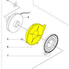 Spring Base Genuine Husqvarna 61-266-268-272-281-288-625-630-670