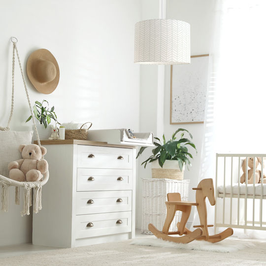 Veis Hesperis Scandinavian Einfaches Licht Kinderdeckenleuchte Deckenleuchte 60W mit Fassung E27 Mint 35x24cm