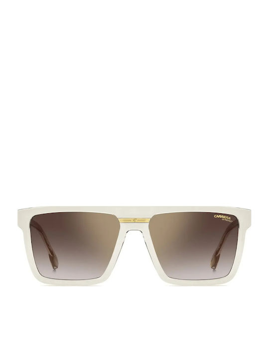Carrera Ochelari De Soare Pentru Bărbați Cu Ramă Transparentă Din Plastic Și Lentile Gri Degrade 03/S VVP/YK
