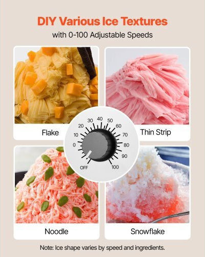 Vevor Electric Ice Crusher 360W