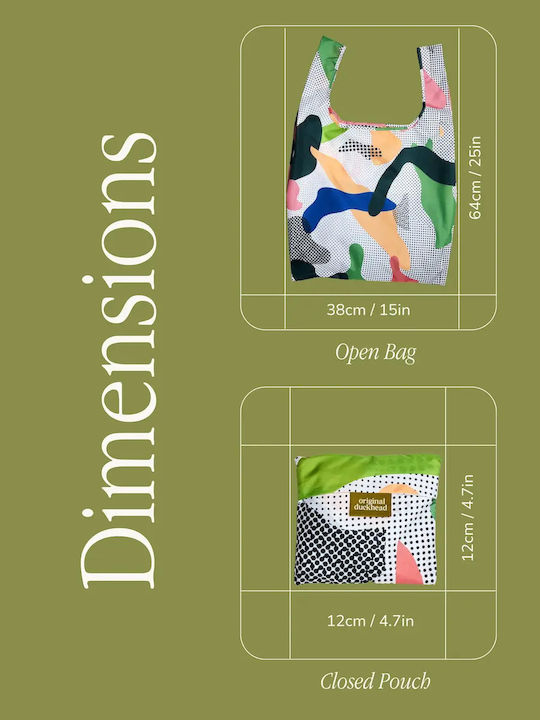 Wiederverwendbare Einkaufstasche Dots