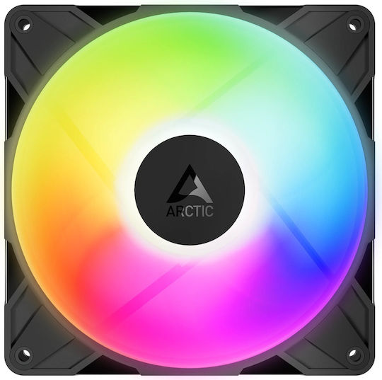 Arctic P14 Pro Reverse Blade Case Fan 140mm 2500rpm 110cfm with ARGB Lighting and 3-Pin / 4-Pin PWM Connection