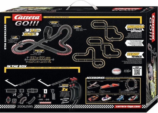 Carrera GO DTM Supercars Track 1:43 For 6+ Years