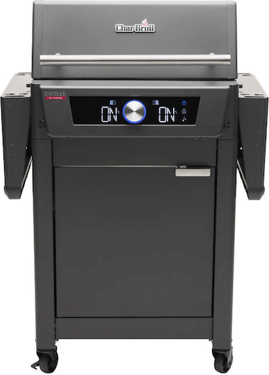 Char-Broil Evolve Cu picioare Grătar Electric Grătar 2400W cu Capac și Termostat Reglabil 57bucx39buccm