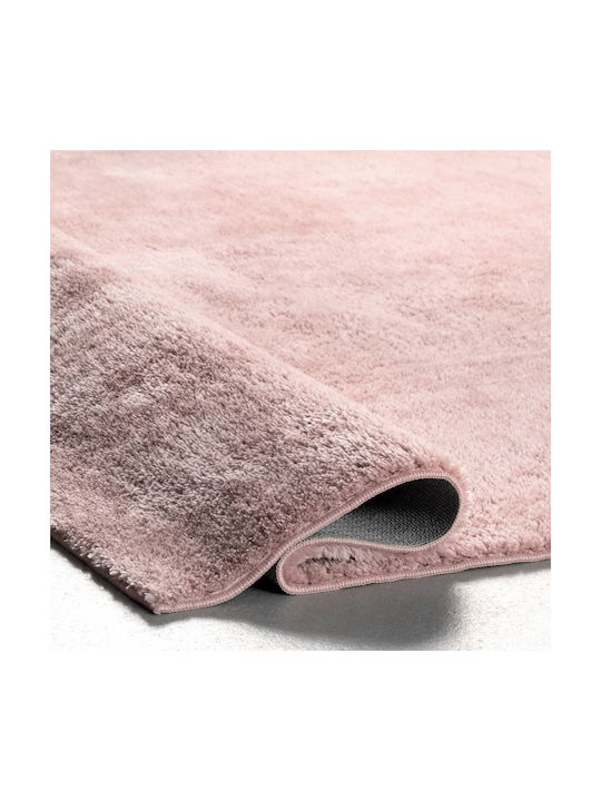 Deluxe Teppich Rechteckig Pelzige Light Pink