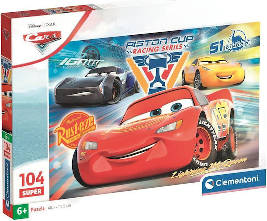 Cle Παζλ 104 Superkolor Cars 25047
