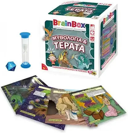 BrainBox Μυθολογία & Τέρατα Educational Game Knowledge for 8+ years old Years Old