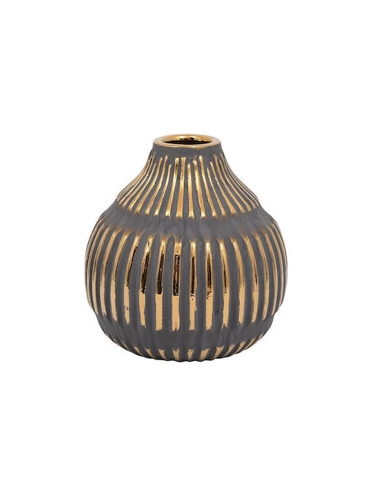 Fylliana Vază Decorativă Ceramică 20037 Auriu 21x21x21cm 1buc