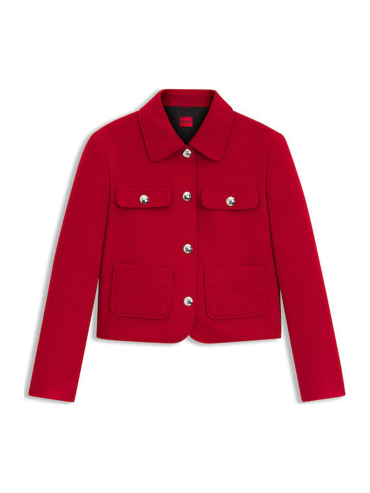 Hugo Agesia Short Women's Blazer Red