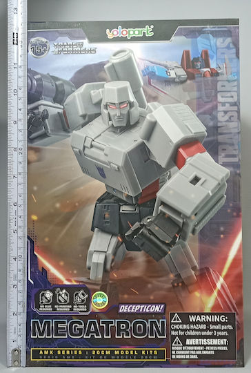 Φιγούρα Δράσης : Generation One - Amk Series: Megatron Σετ Μοντελισμού (20cm) Transformers 20εκ.