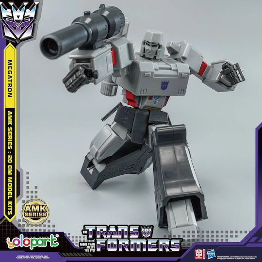 Φιγούρα Δράσης : Generation One - Amk Series: Megatron Σετ Μοντελισμού (20cm) Transformers 20εκ.
