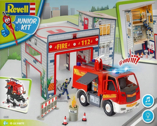Revell Jucărie de Construcție din Plastic Play Set Fire Station