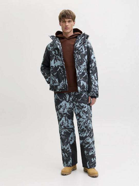 Jack & Jones 12284674 Men's Trousers for Ski & Snowboard Multicolour